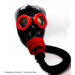 RUBBER EYE CLIP FOR GAS MASK