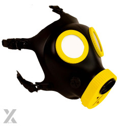 Heavy YELLOW XTRM Rubber Mask