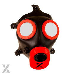 MONSTER RED XTRM Rubber Mask