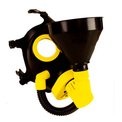 XTRM GOLDEN RUBBER MASK