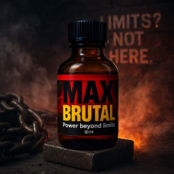 MAX BRUTAL 30 ml POPPERS+ 1 SOLO SMALL YELLOW SNFFR