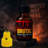 MAX BRUTAL 30 ml POPPERS+ 1 SOLO SMALL YELLOW SNFFR