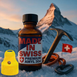 MADE IN SWISS 30ml+ 1 SOLO SMALL YELLOW SNFFR
