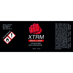 XTRM BLACK LABEL FIST 30ml + 1 SOLO SMALL YELLOW SNFFR