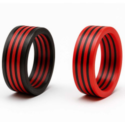 2 x Crush Ring