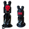 Pig Snout X Skull, BLACK