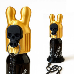 Pig Snout X Skull, GOLD