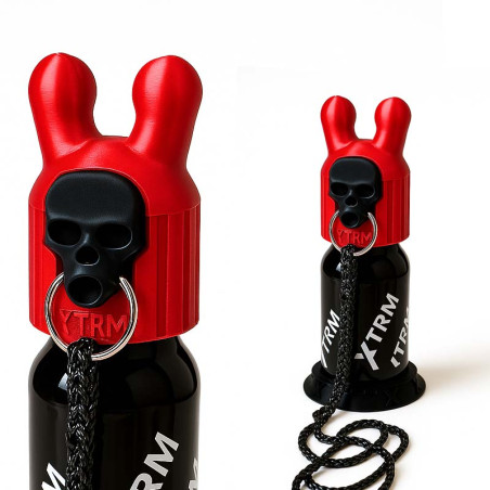 Pig Snout X Skull, RED
