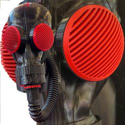 BLACK IMPULSE MASK SET BY XTRM