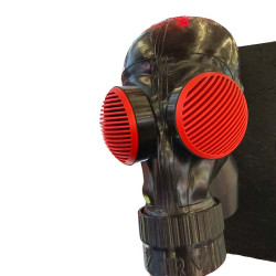 BLACK IMPULSE MASK SET BY XTRM