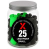 25 x LEAK PROOF SMALL BLACK-GLOW