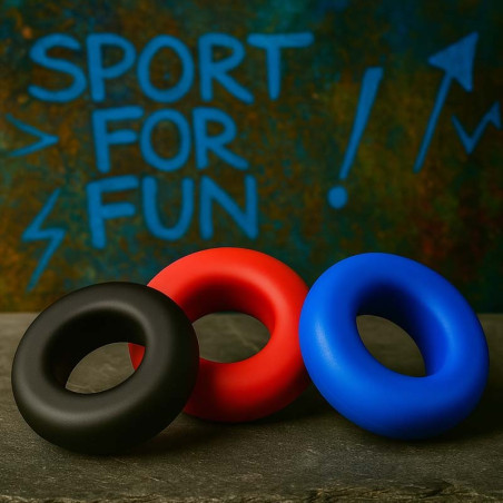 RED Muscle Cock Ring by Sport Fucker