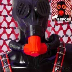 XTRM -Y- HOSE SPLITTER RUBBER FETISH BDSM GEARS XTRM FOR PLAY HARDER