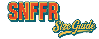 XTRM SNFFR Size Guide Banner